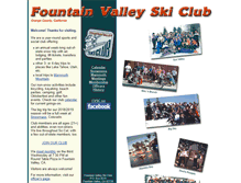 Tablet Screenshot of fountainvalleyskiclub.org